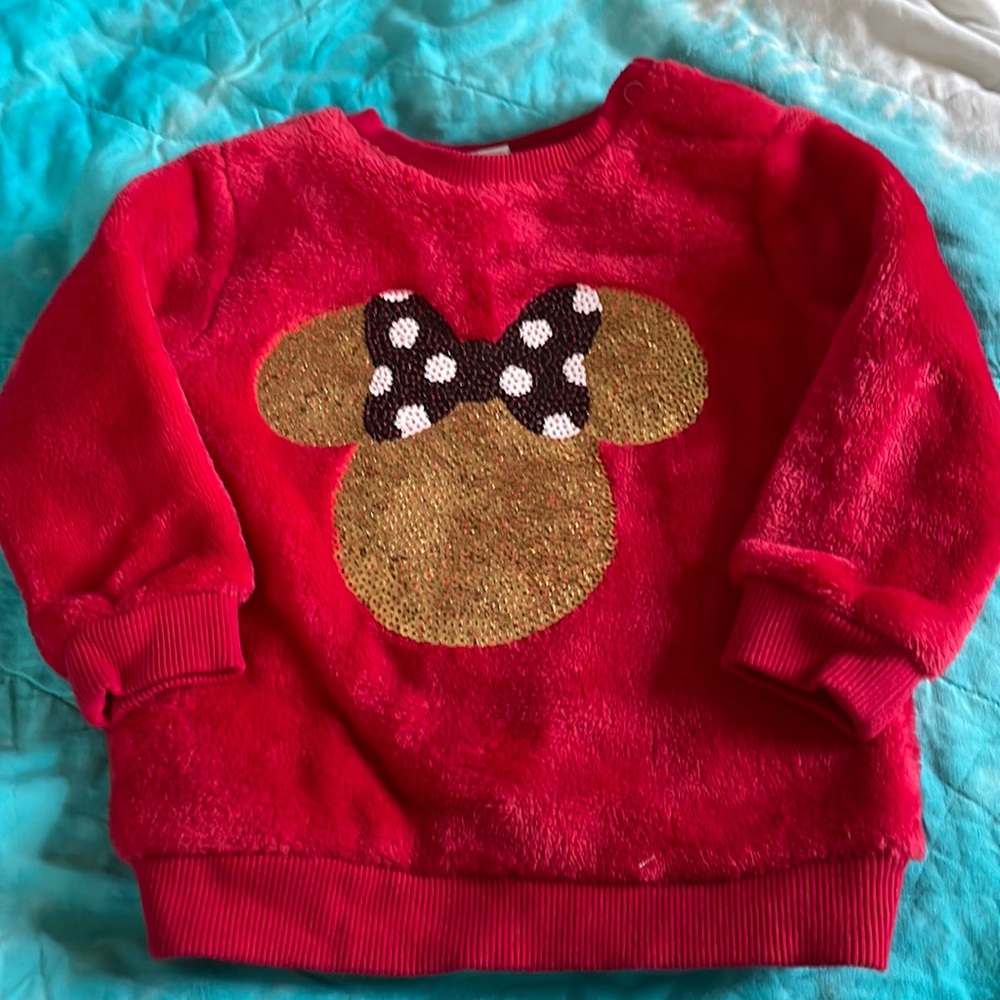 Baby girl Minnie sweatshirt